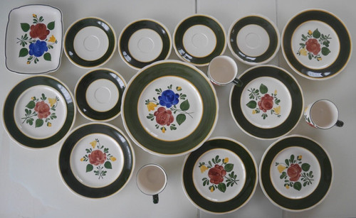 Slightly damaged large set - slightly, damaged: