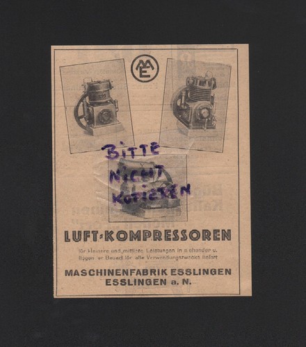 Esslingen werbung 1929 - werbung,