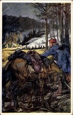 Künstler Ak Aus dem goldenen Buch der Armee, Kuk Armee, Rotes... - 11419246