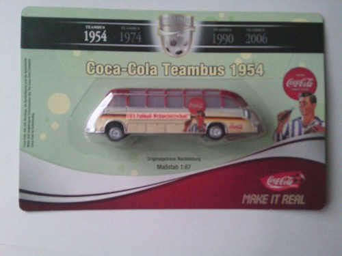 Coca cola team bus - coca,