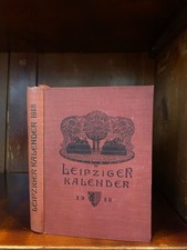 Leipziger Kalender 1912. Best.-Nr. 62676.