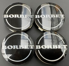 🟢 4x Borbet Felgendeckel /
