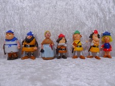 7 x Wickie Design Figur -