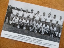 1969/70 --- Werder Bremen ---