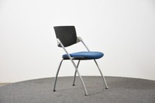 Viasit Besucherstuhl, blau, 4 Fuß,  gebraucht