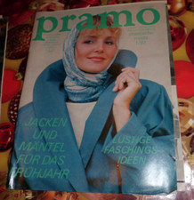 DDR  -   PRAMO  1   /  1987     mit Schnittmustern  ++  Verlag für die Frau