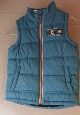 schöne, dicke Weste, blau