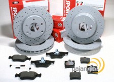 Zimmermann Sport Bremsen Ø 288 mm + Ø 278 mm vorne +hinten für Mercedes SLK R170