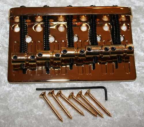 Bass string through - , saiter