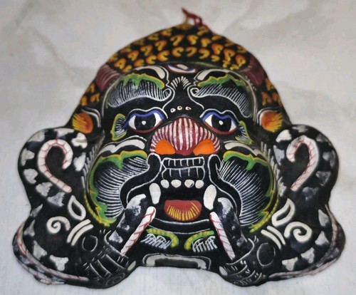 Vintage bali maske pappmache - bali,