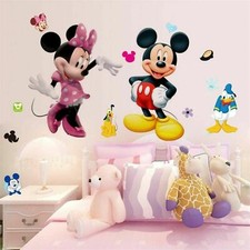 Wandtattoo Kinderzimmer Disney Mickey Mouse Junge Mädchen Wandsticker Deko Bild