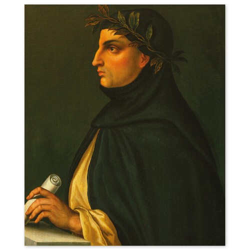 Anonym bildnis des dichters - des,