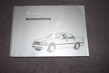 Betriebsanleitung Bedienungsanleitung Mercedes C-Klasse Baureihe 202 erstklassig