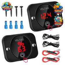 Digitales Voltmeter 12V 24V