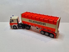 Feuerwehr EIGENBAU Tanksattelzug MD Eurofire RAL 3024 lackiert Lutrasaar