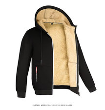 Lammwollmantel dick warm