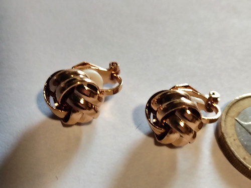 Ohrclips goldfarben kleiner