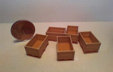 5 Europaletten mit Rahmen für