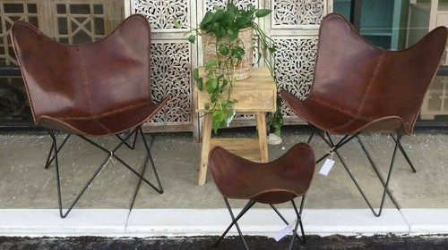 Retro vintage buffalo leder - vintage,