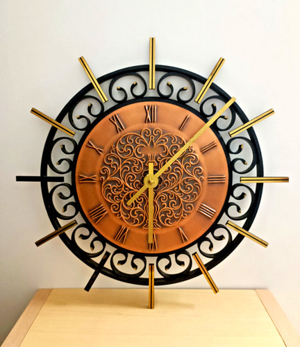 Alte wanduhr mauthe - wanduhr, eisen