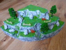 " DIORAMA "  Geländebau Teil