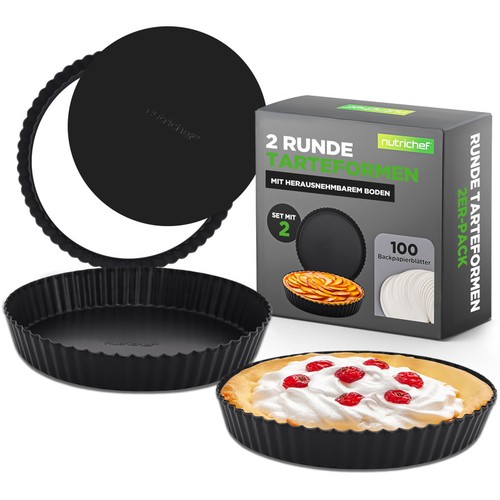 Nutrichef tarteform set - nutrichef,