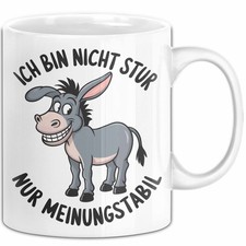 Eselbauer Esel Tier Tasse
