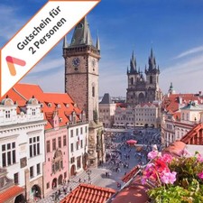 Kurzurlaub Prag zentrales 4 Sterne Boutiquehotel 4 Tage 2 Personen Gutschein 