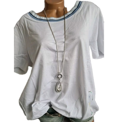 Sheego shirt tunika kurzarm - shirt,