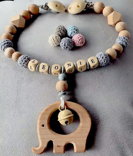 Kinderwagenkette mit namen - mit,