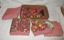 40er Jahre Groß-Bestand : 33 x Kautschuk Trommelaffe / Blechtrommel - beweglich