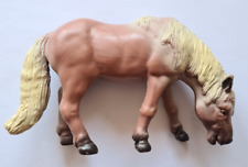 Schleich 13209 Haflinger Stute grasend Sammlerstück Rarität Selten 1988