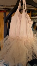 Ballettkleid Ballerina Kleid Mädchen Pailletten Tanzkleid mit Tutu Rock