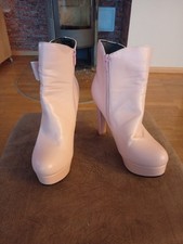Sexy Leder  Stiefelletten  Gr