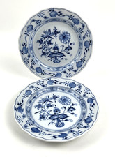 2 x Kuchenteller Meissen 1. Wahl Zwiebelmuster neuer Ausschnitt Top #6