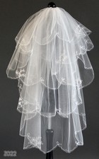 viele Brautschleier Schleier