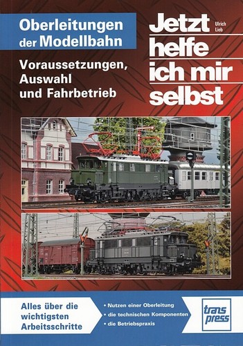 Oberleitung der modellbahn - der,