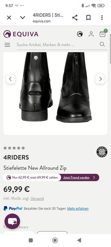 Ungetragene riders - 4,
