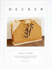 Günther uecker opus liber - günther,