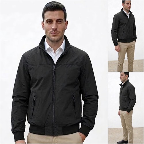 Herren jacke frühling schwarz - frühling,