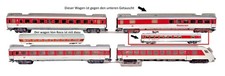 Märklin 43302 H0 Wagen-Set InterCity Set (! Set Änderung und ein Zusatzwagen!)