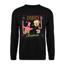 SpongeBob Schwammkopf Krabby Ugly Christmas Unisex Pullover