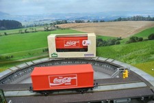 Roco 2 Containerwagen Coca