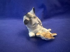 Vintage Porzellan Figur Katze