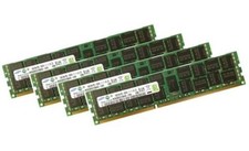 4x 16GB 64GB RDIMM ECC REG DDR3 1600MHz RAM f. DELL Precision T3600 T5600 T7600