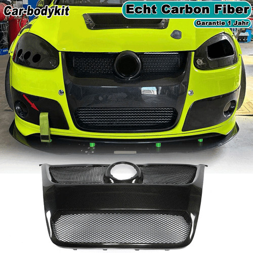 Carbon front kühlergrill - front,