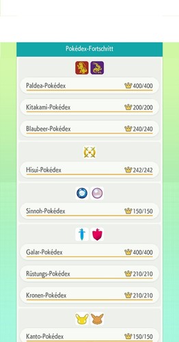 Kompletter pokémon home - kompletter,
