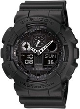 G-Shock Classic Style GA-100-1A1ER Uhr Herrenuhr Armbanduhr 52 mm schwarz