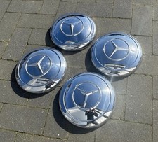Mercedes W110 W108 W111 W112 Ponton Radkappen Raddeckel 13 Zoll Chrom Klein
