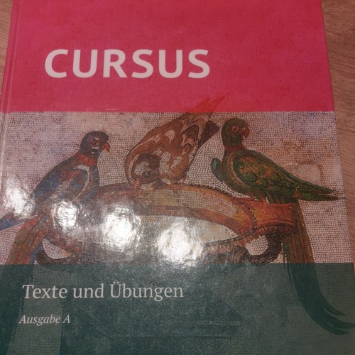 Cursus ausgabe latein als - cursus,